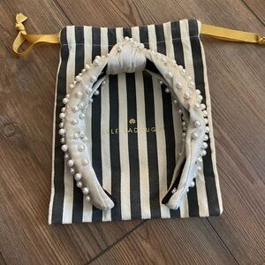 lele sadoughi pearl headband
